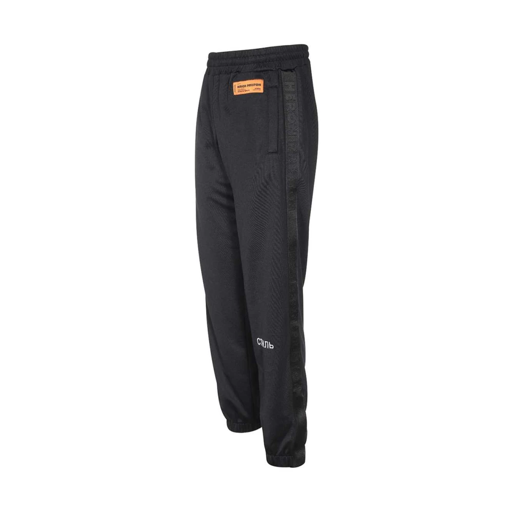 Heron Preston Sportbroek met logo-patch Black Heren