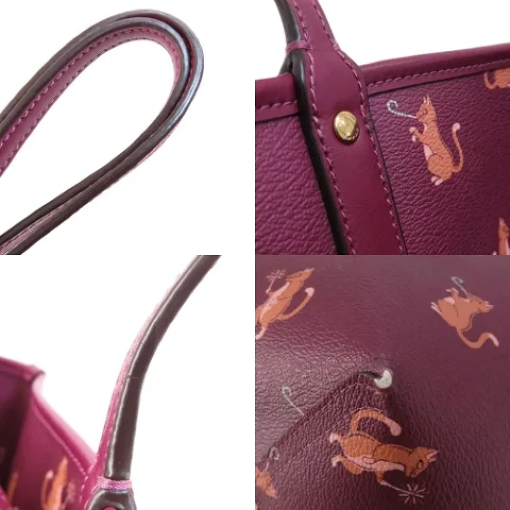 Coach Pre-owned Plastic totes Purple Dames