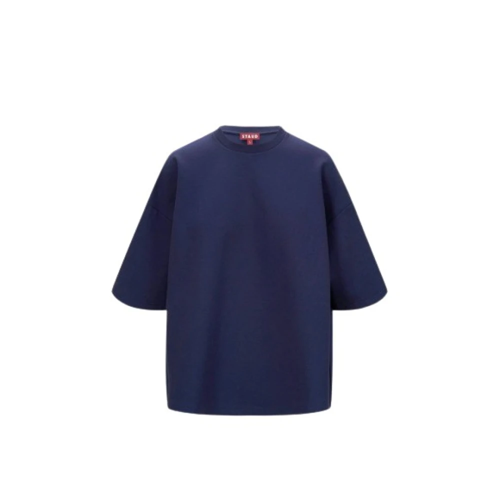 Staud - Tops > T-Shirts - Blue - Staud - Modalova