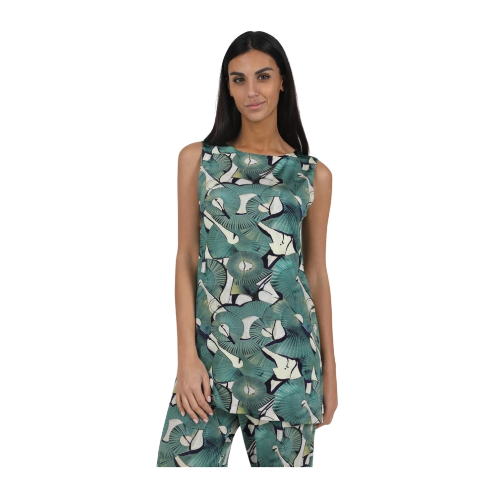 Tops > Sleeveless Tops - - Alpha Studio - Modalova