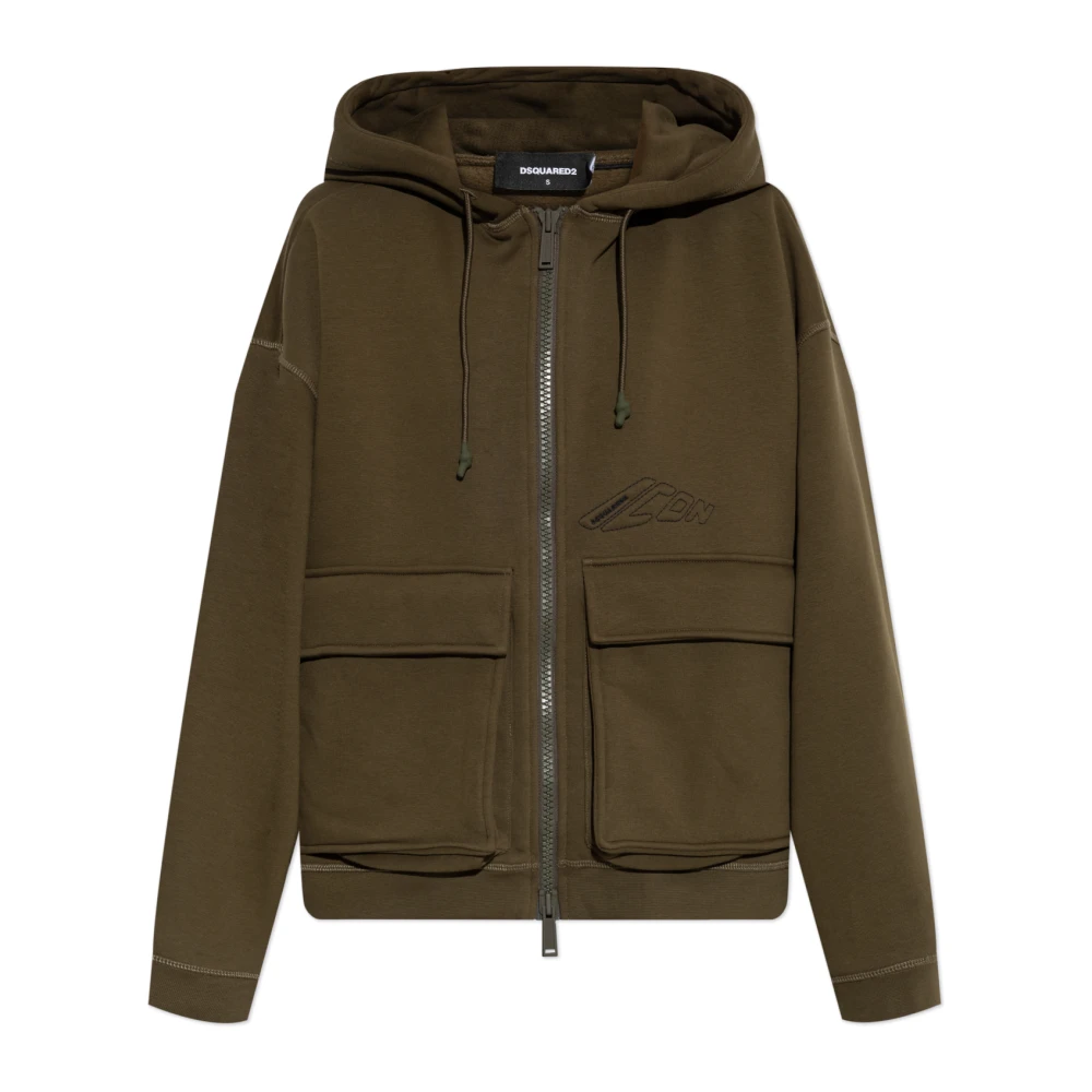 Sweatshirts & Hoodies > Zip-throughs - - Dsquared2 - Modalova