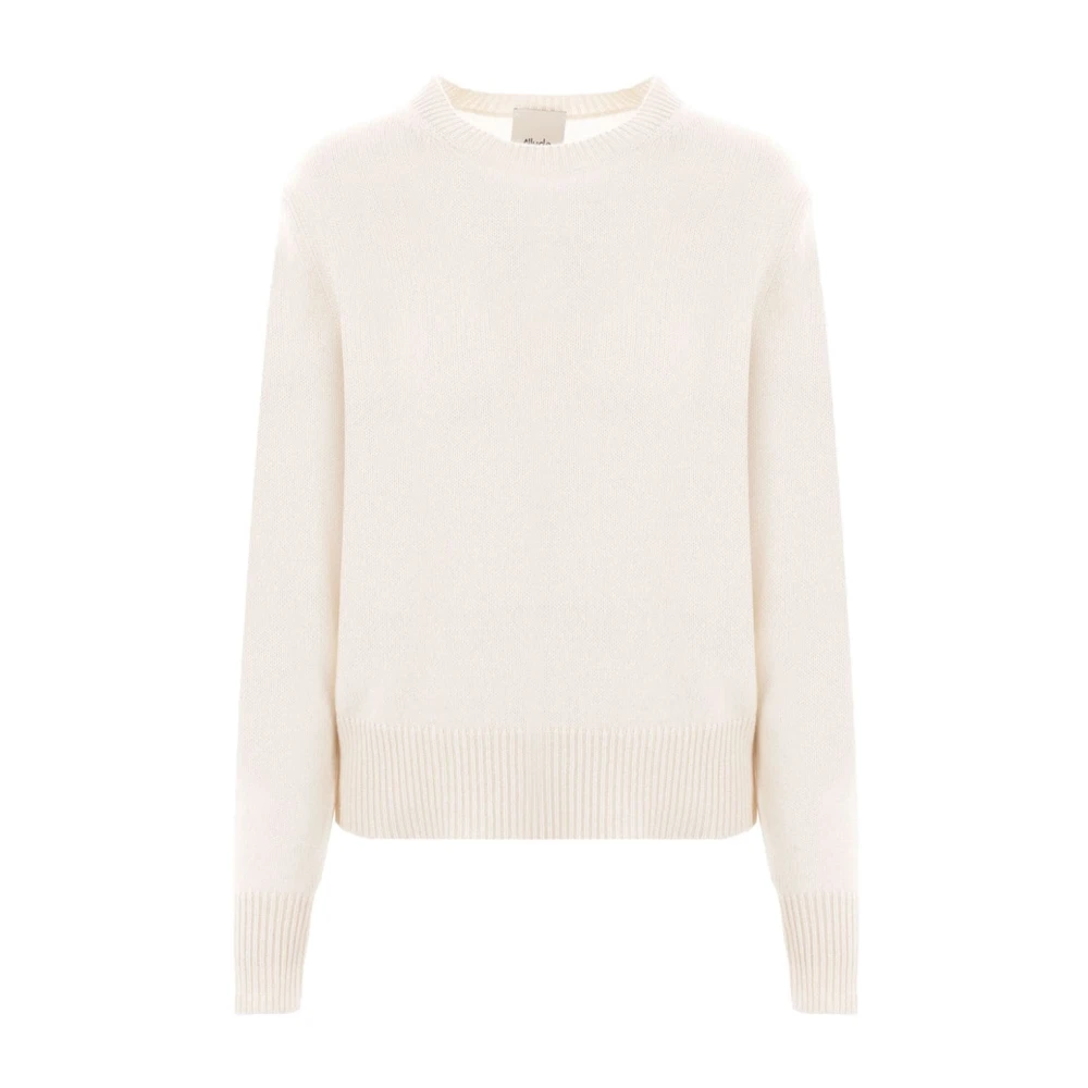Allude Crème Sweater Collectie Beige Dames