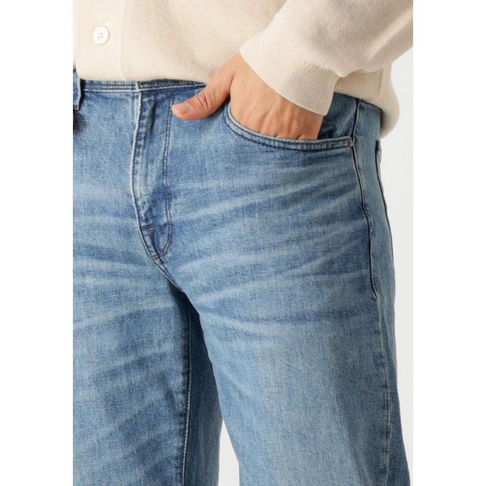 Selected Homme Blauwe Slim Fit Jeans voor Heren Blue Heren