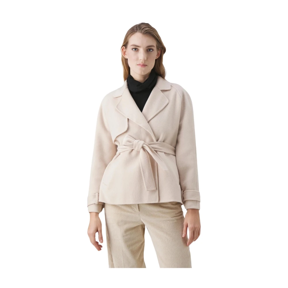 Liu Jo Elegant Blazer Coat Beige Dames