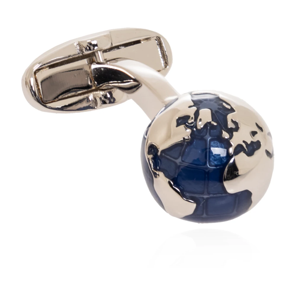 Paul Smith Manchetknopen in de vorm van een wereldbol Blue Heren