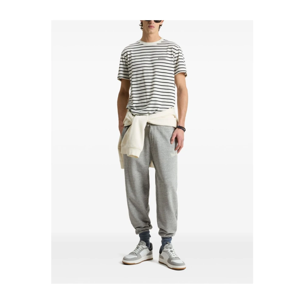 Woolrich Witte T-shirts en Polos Multicolor Heren