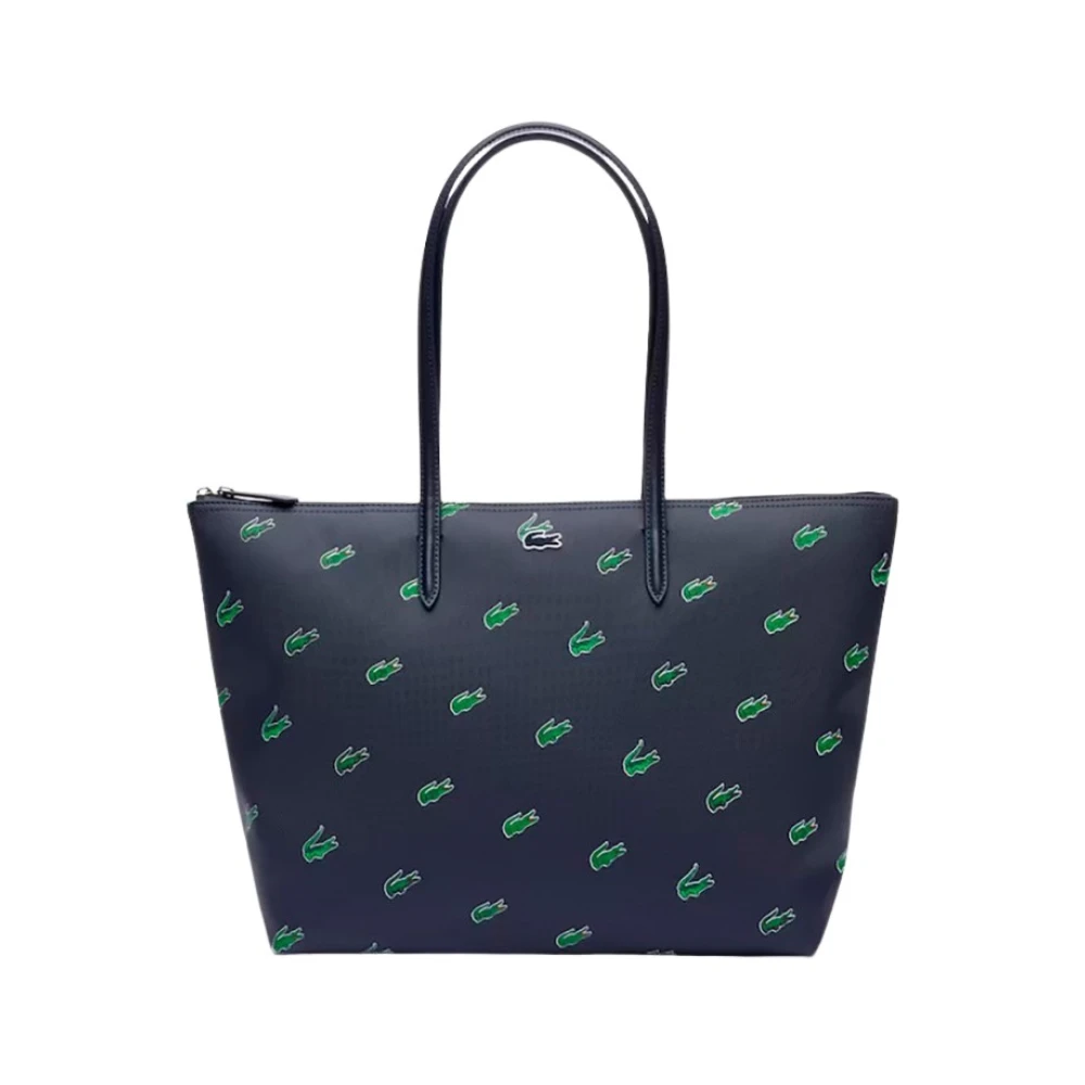 Lacoste Shoppers L Shopping Bag in blauw
