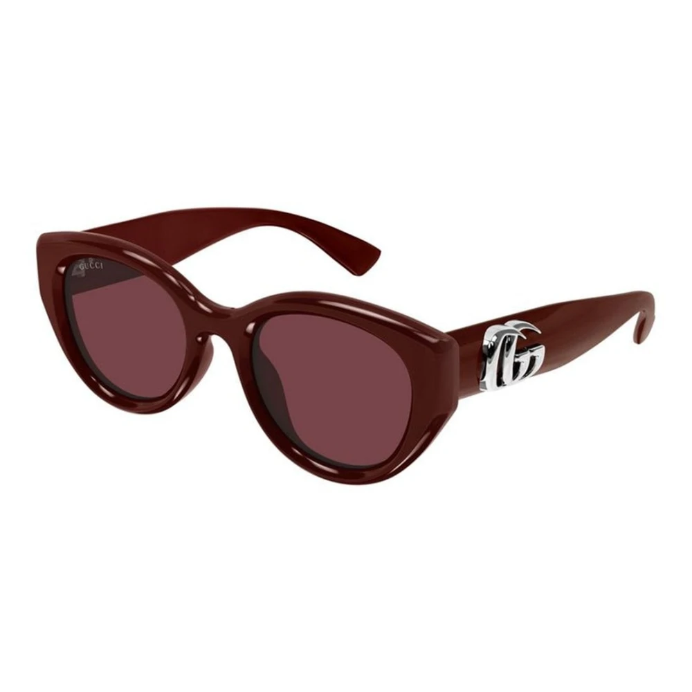 Gucci Women's Red Cat-Eye Sunglasses - Sunglasses - 52 Mm - Accessories