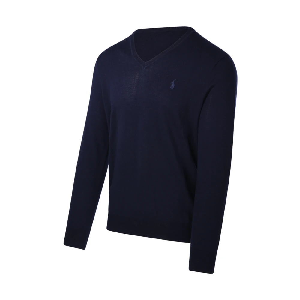 Ralph Lauren Lange Mouw Pullover Blue Heren