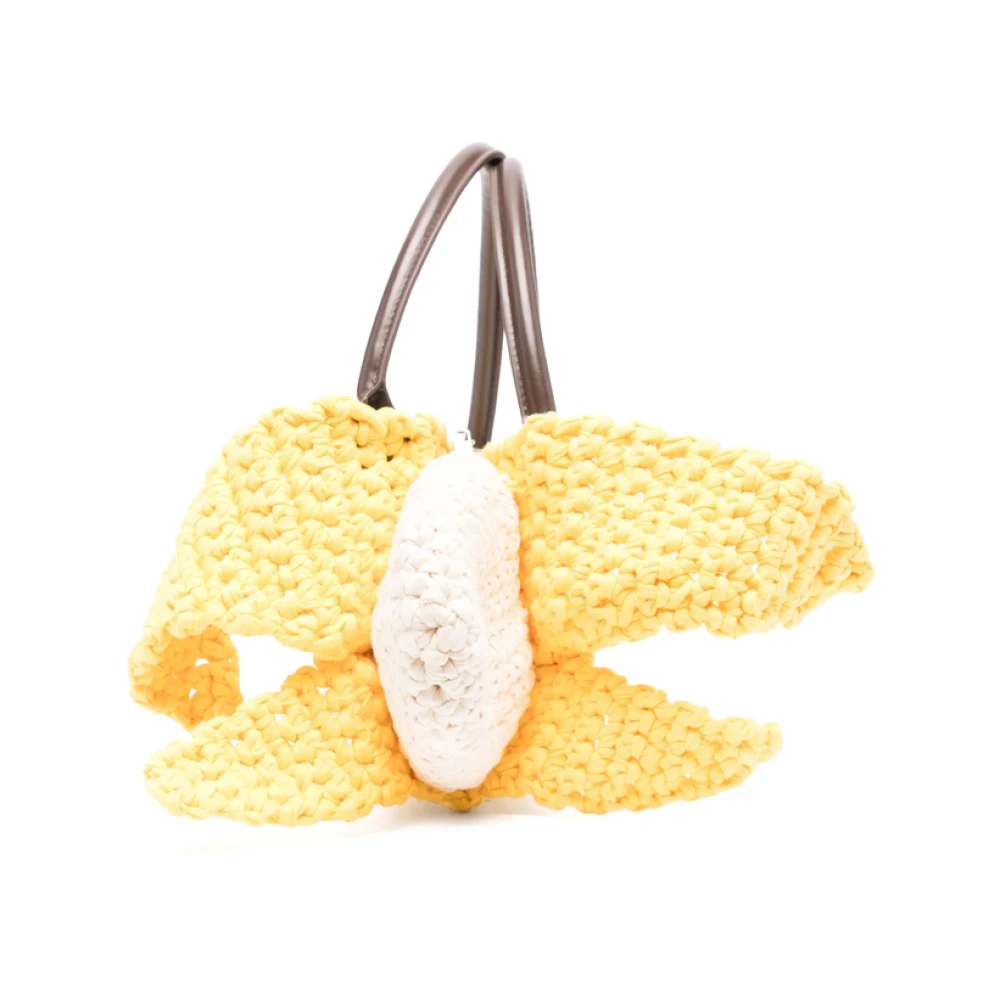 Loverboy by Charles Jeffrey Gele Bananen Bum Bag met Handvatten Yellow Heren