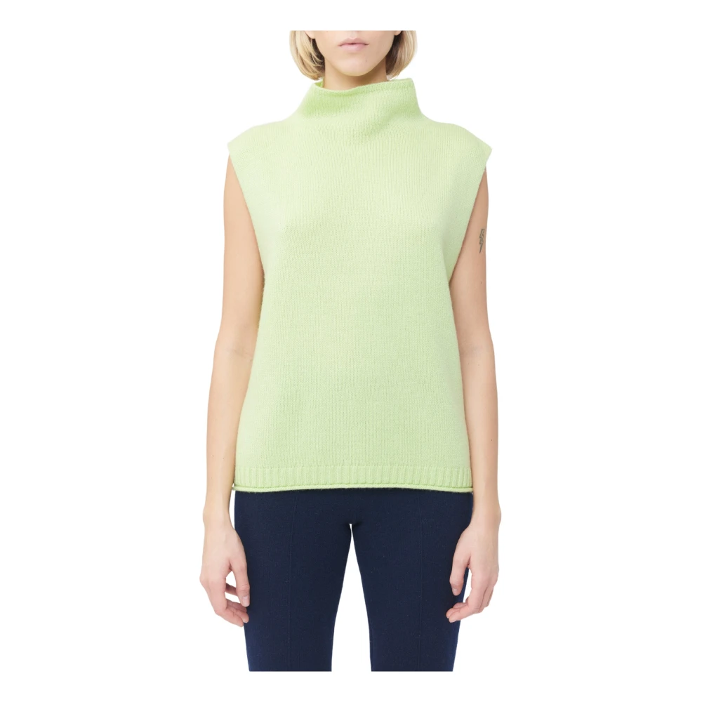 Lisa Yang Mint Tova Vest Pullunder Green Dames