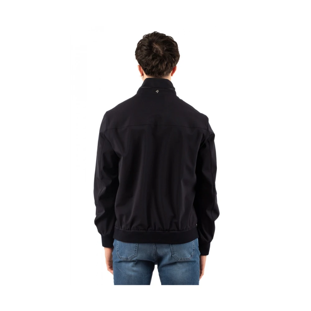 Montecore Stijlvolle Blouson Jas Blue Heren