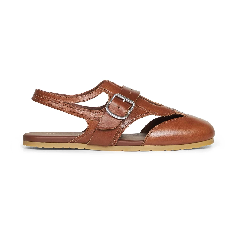 Dries Van Noten Women's Purple Flat Sandals
