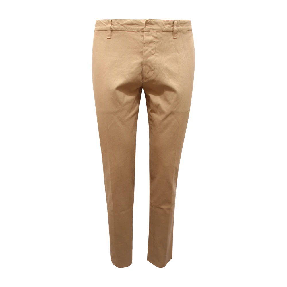 Dsquared2 Men's Beige Italian Made Trousers Model S71ka0603
