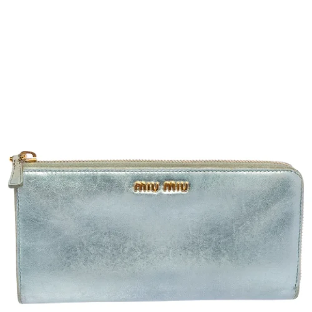 Pre-owned > Pre-owned Accessories > Pre-owned Wallets - - Miu Miu Pre-owned - Modalova
