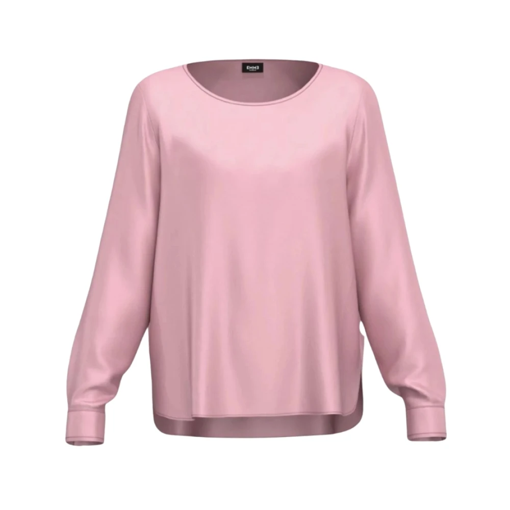 Marella Houten Overhemd Pink Dames