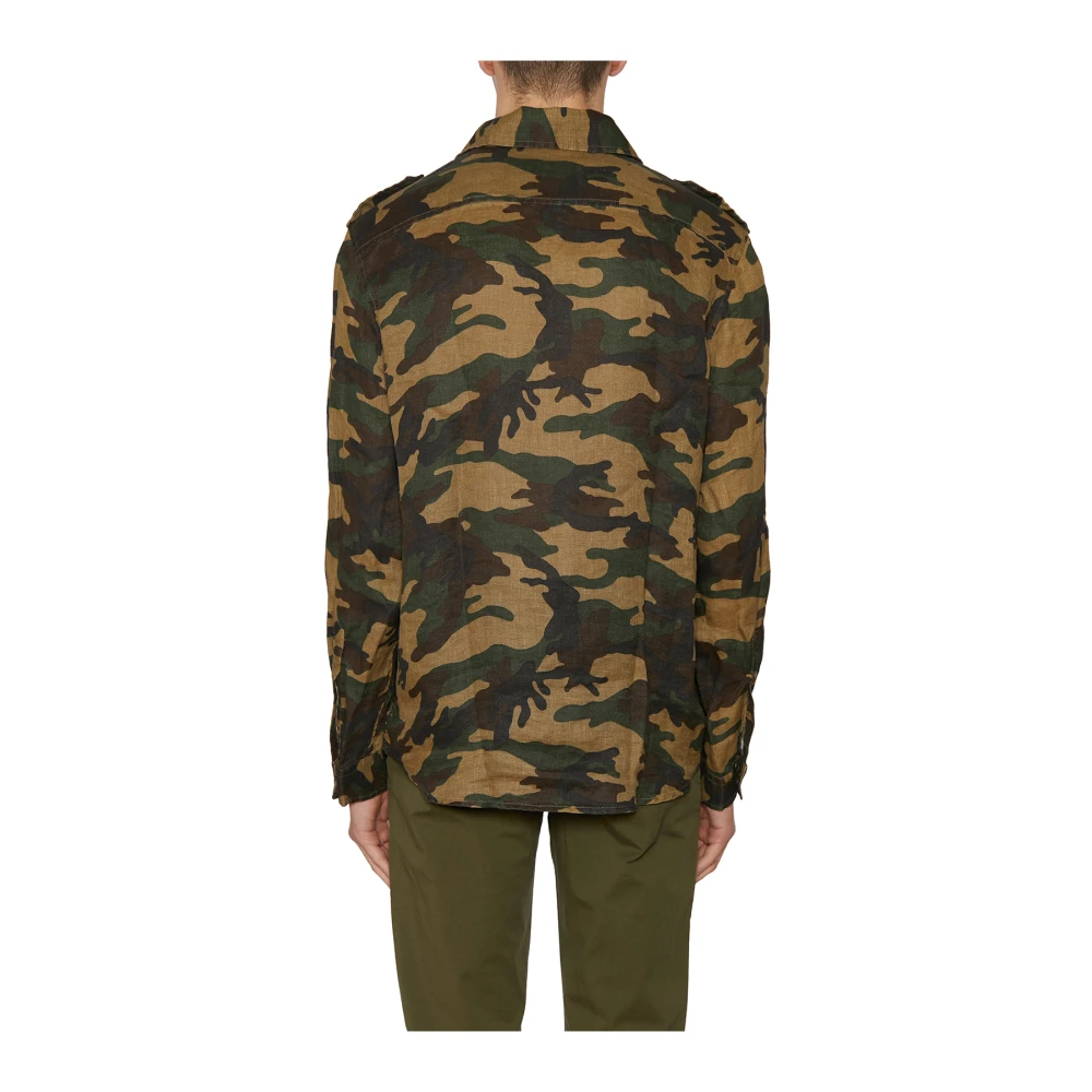 Daniele Alessandrini Stijlvolle Casual Overhemdencollectie Green Heren