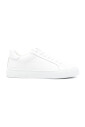 witte-vetersneaker-met-platte-zool