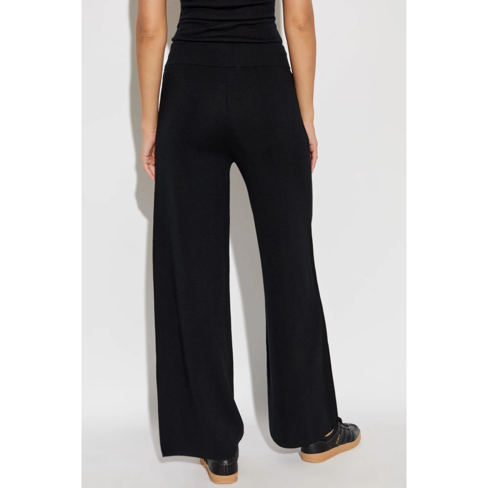 Max Mara Wijde broek Black Dames