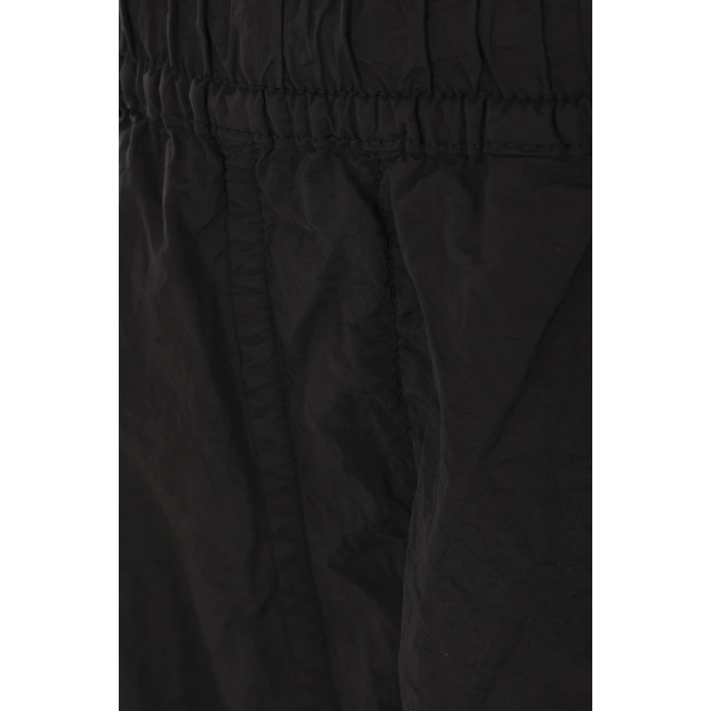 Stone Island Zwarte joggingbroek met elastische taille Black Heren