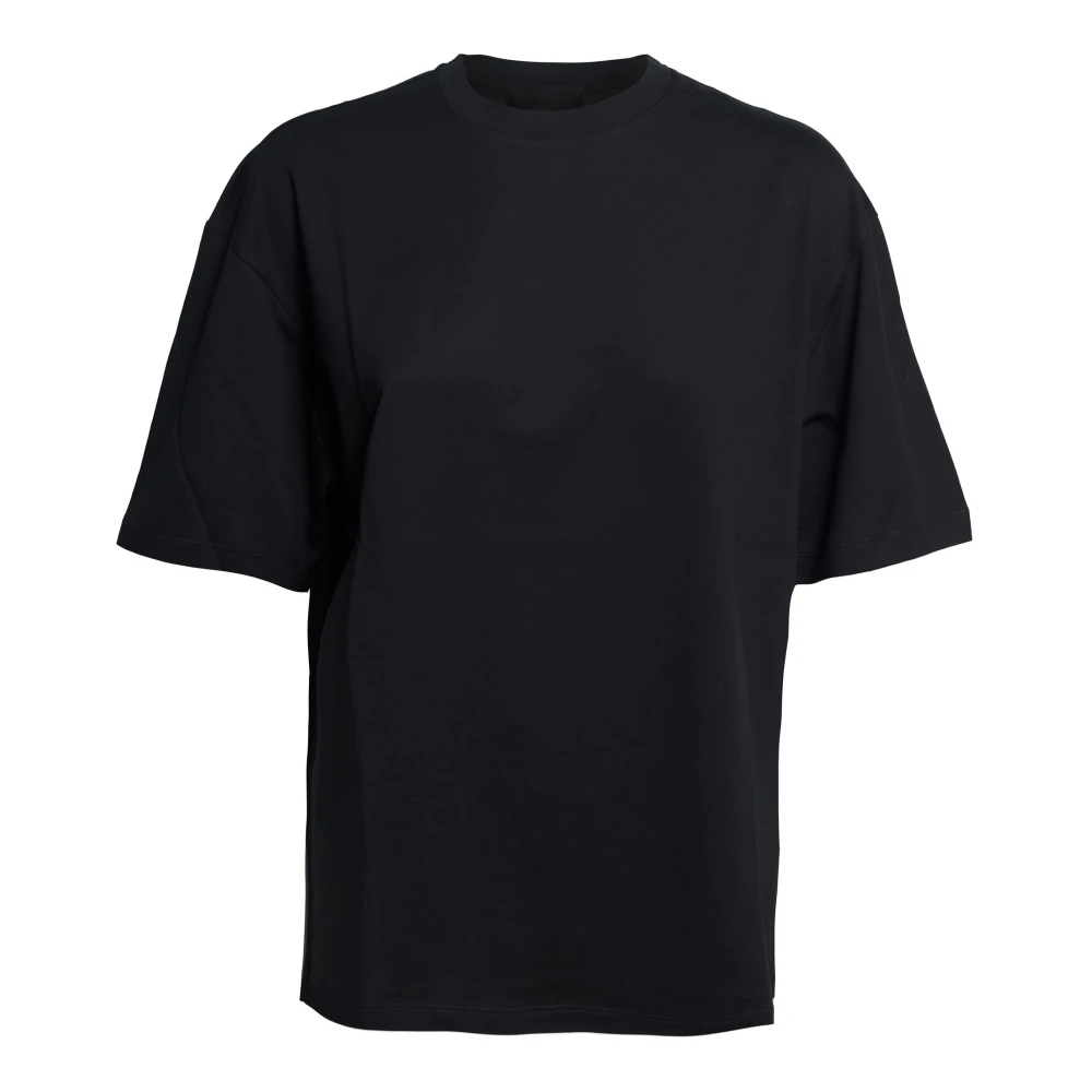 Dondup Women's Black T-Shirt - T-Shirts - M - Tops