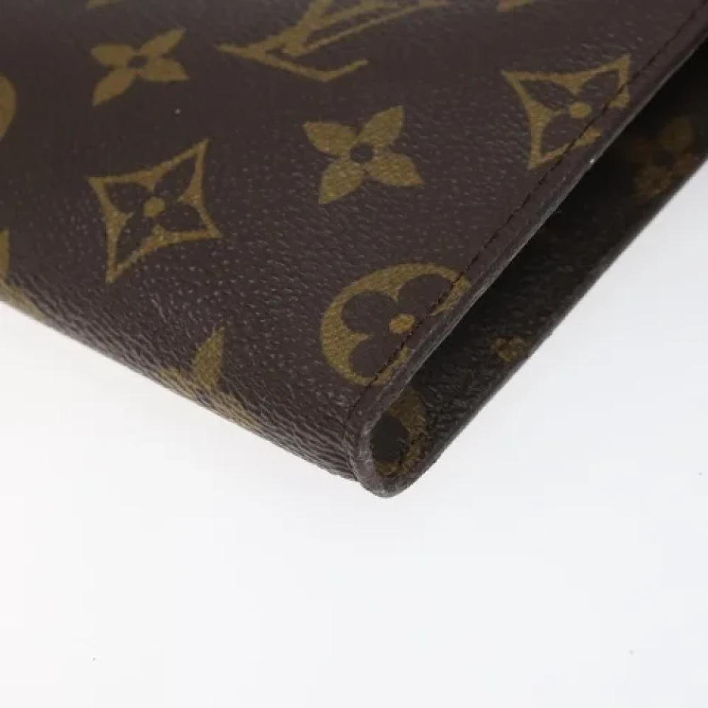 Louis Vuitton Vintage Pre-owned Canvas pouches Brown Dames