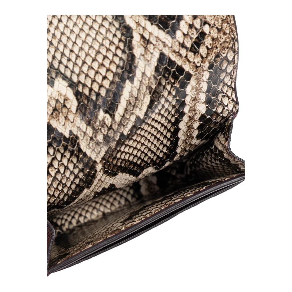 alexander mcqueen Leren portemonnee Red Dames