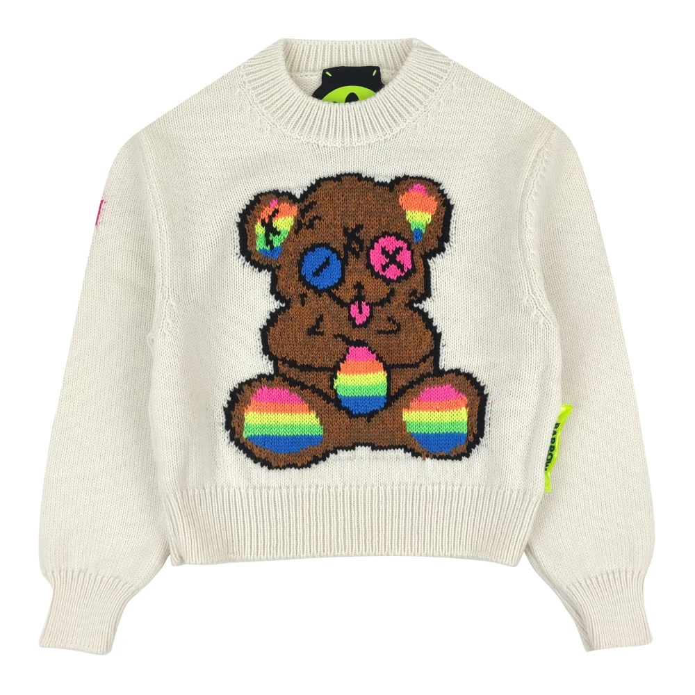 Barrow Girls White Maglia Panna - Kids Knitwear - 6 Y - Kids