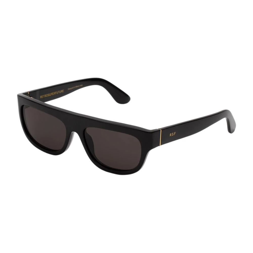 Retrosuperfuture Unisex Black Sunglasses, 57 Mm, Serio Sunglasses