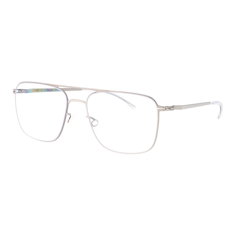 Mykita Gray Glasses, Unisex, 52 Mm, Stylish Optical Glasses With Tobi Accent