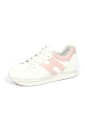 chaussure-a-lacets-blanche-effet-noix-de-coco