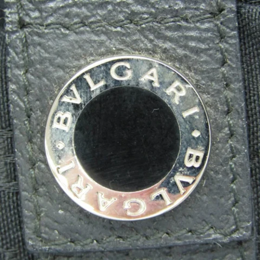 Bvlgari Vintage Pre-owned Leather totes Black Dames