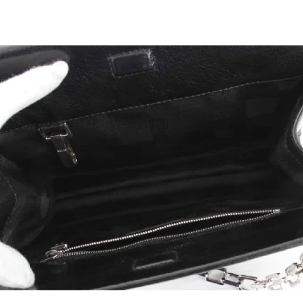 Bally Pre-owned Fabric shoulder-bags Black Dames