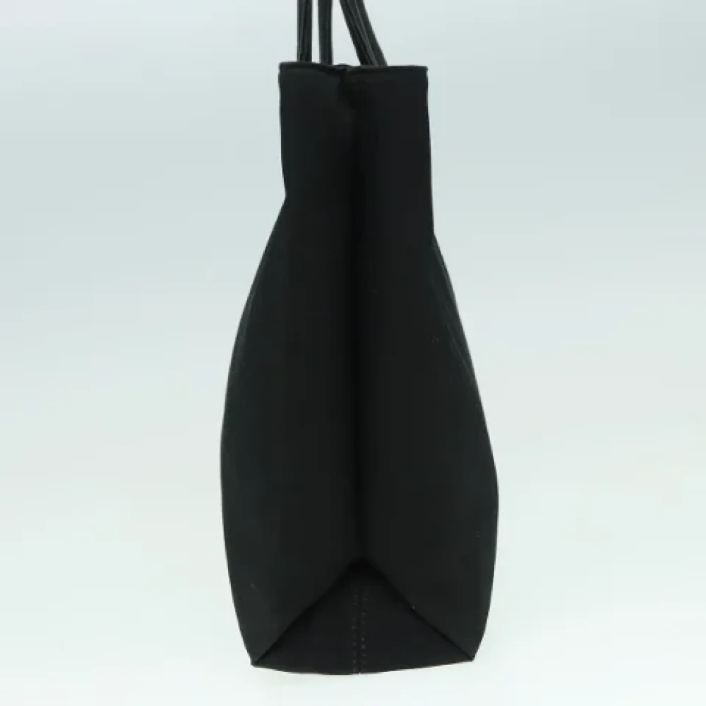 Burberry Vintage Pre-owned Canvas handbags Black Dames