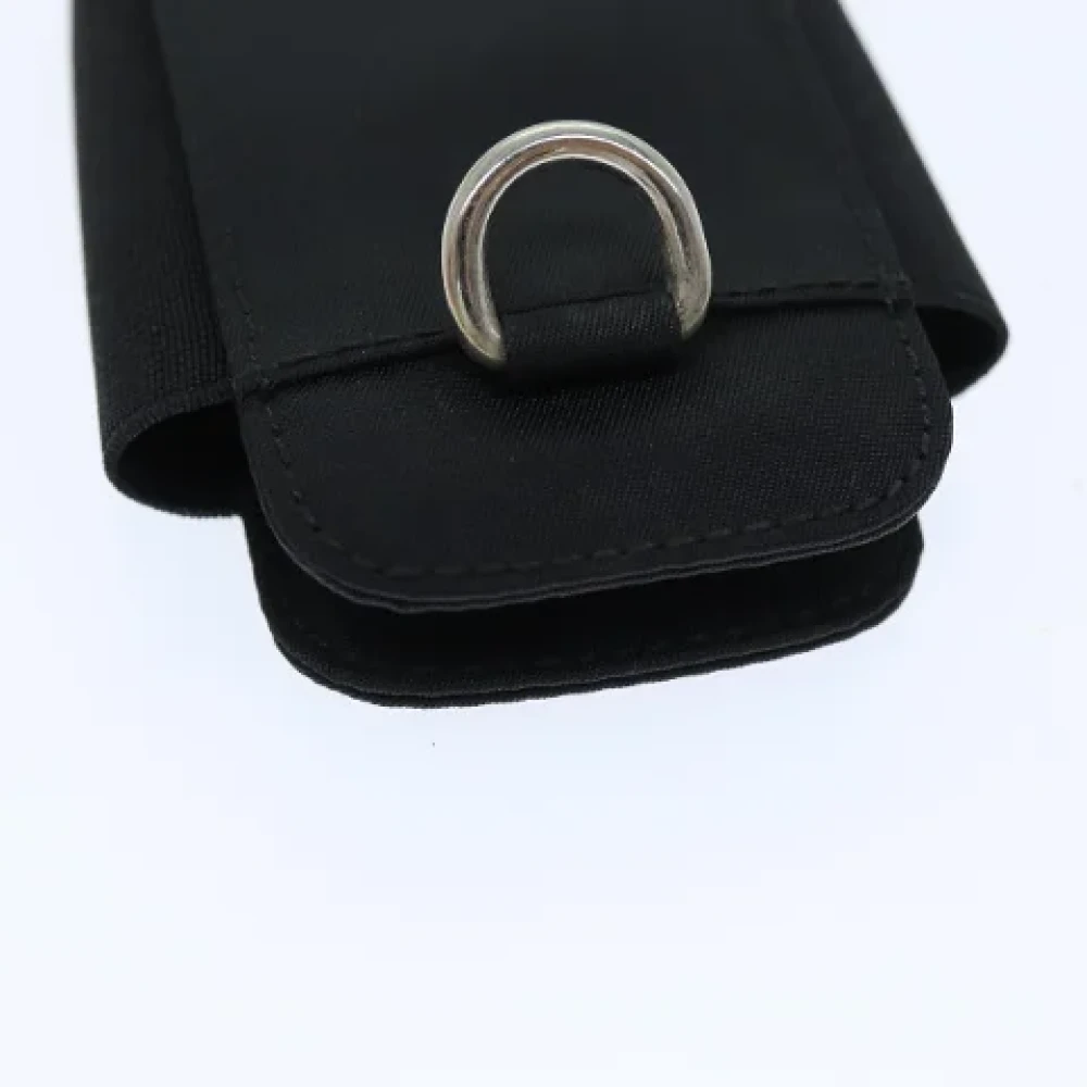 Prada Vintage Pre-owned Nylon pouches Black Dames