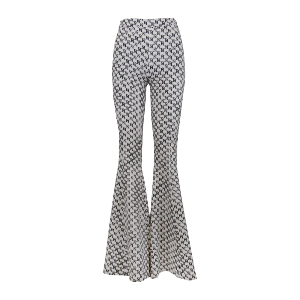 Trousers > Wide Trousers - - Elisabetta Franchi - Modalova