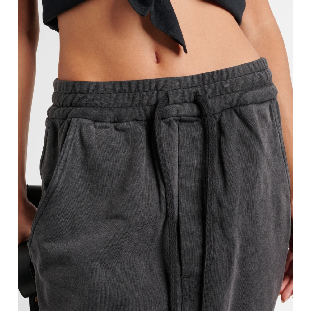 Isabel Marant Étoile Noreen Rok Elegant Beige Katoen Black Dames
