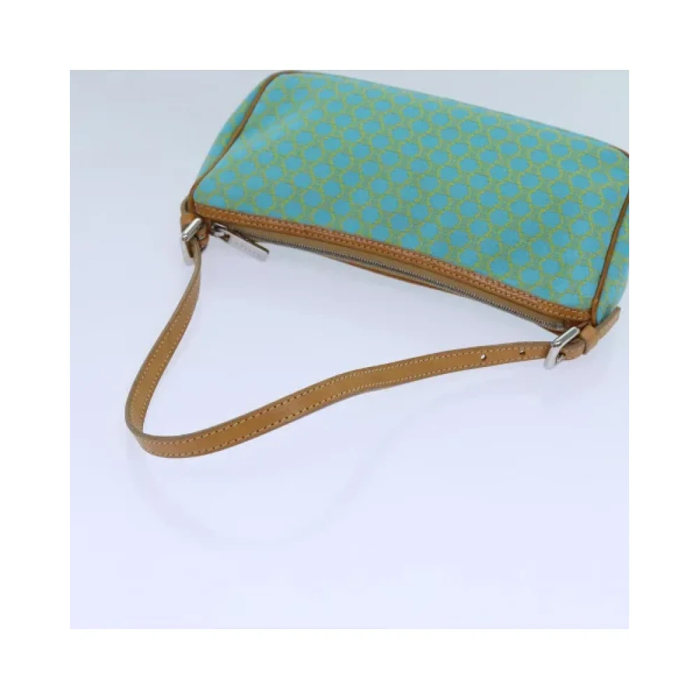 Celine Vintage Pre-owned Canvas celine-bags Blue Dames