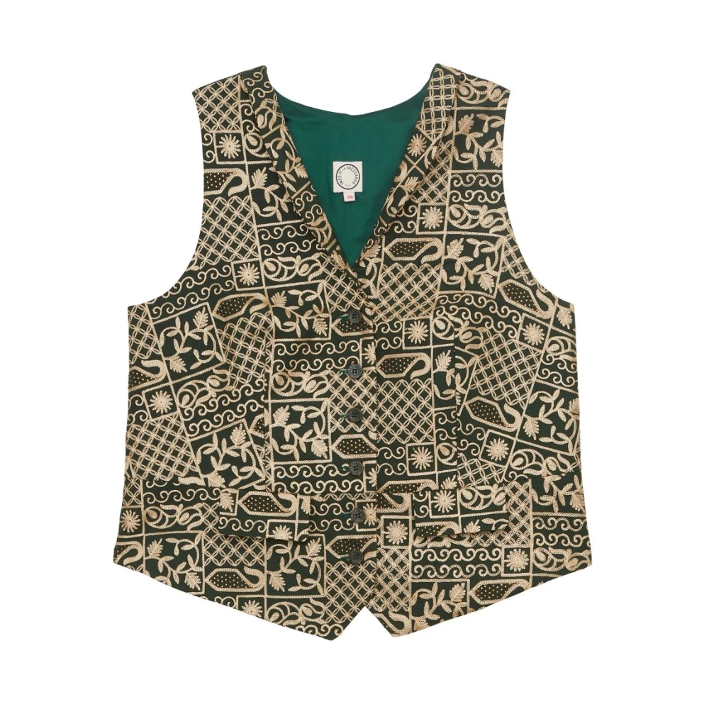 Ines De La Fressange Paris Robinson Waiscoat Green Dames