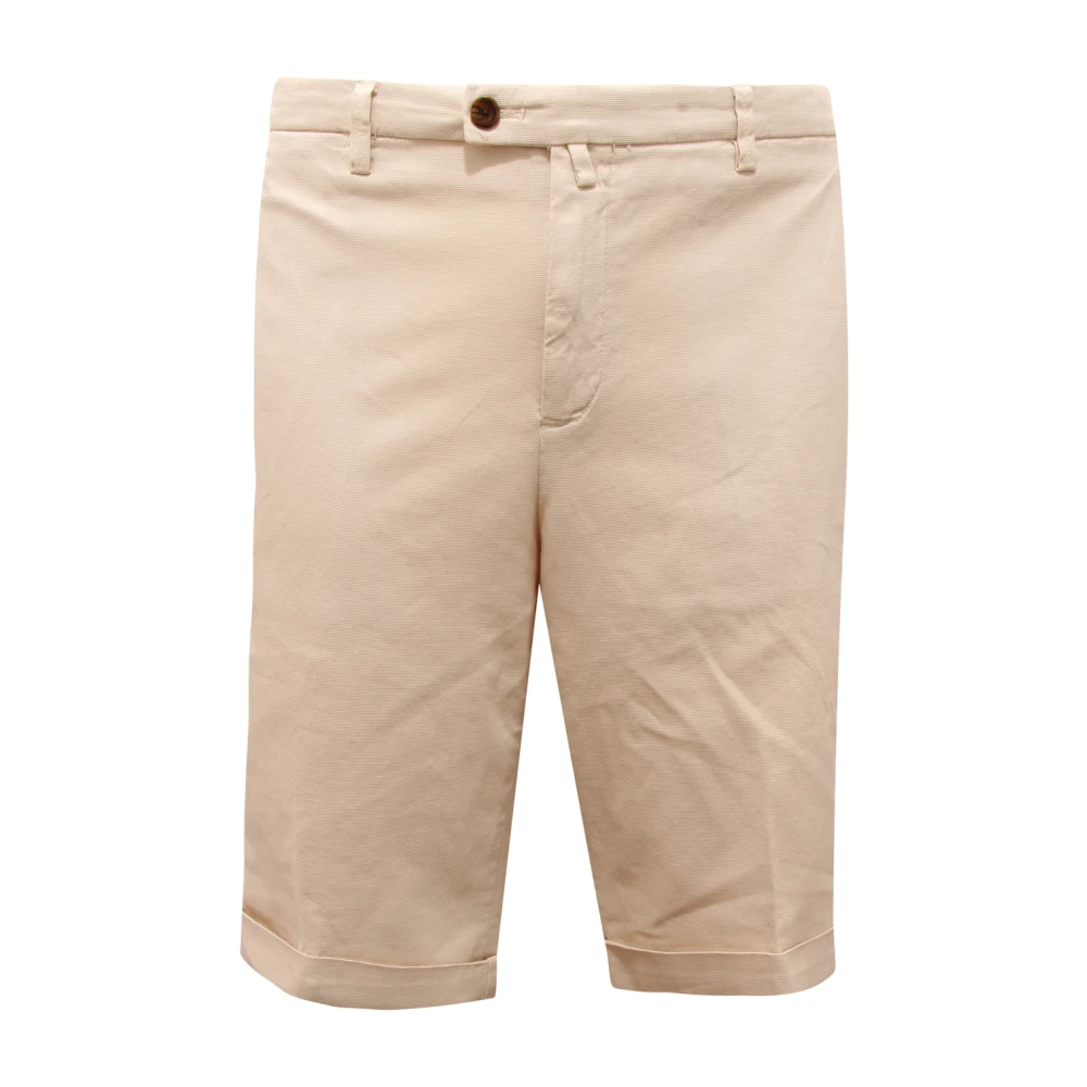 Briglia Beige Bermuda Cotton Shorts - Male - Casual Shorts - Xl - Shorts
