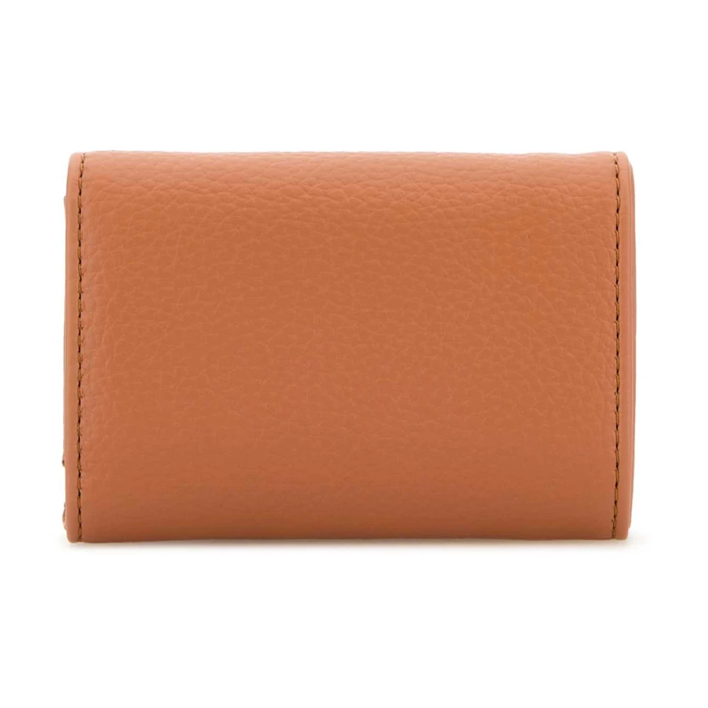 Vivienne Westwood Stijlvolle Donkerroze Synthetisch Leren Portemonnee Pink Dames