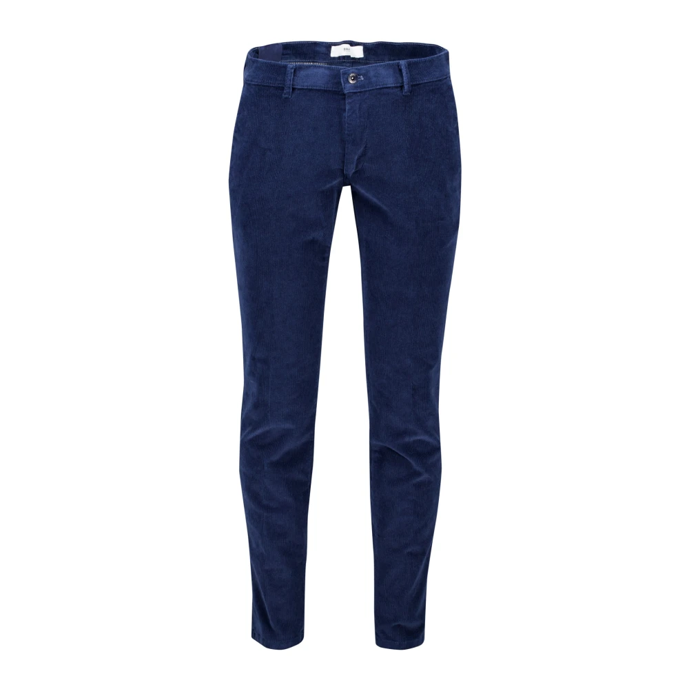 BRAX Donkerblauwe katoenen broek Blue Heren