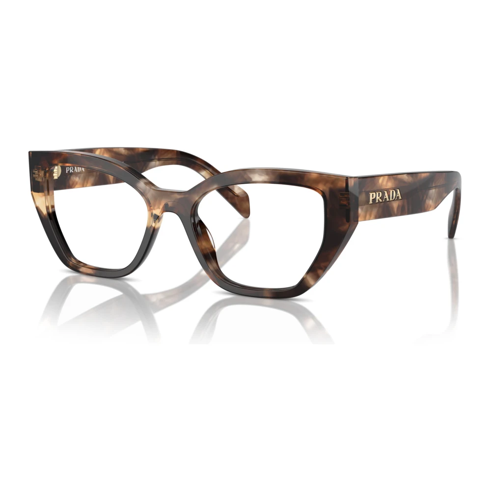 Prada Trendy Eyewear Frames in Tortoise Sand Brown Unisex