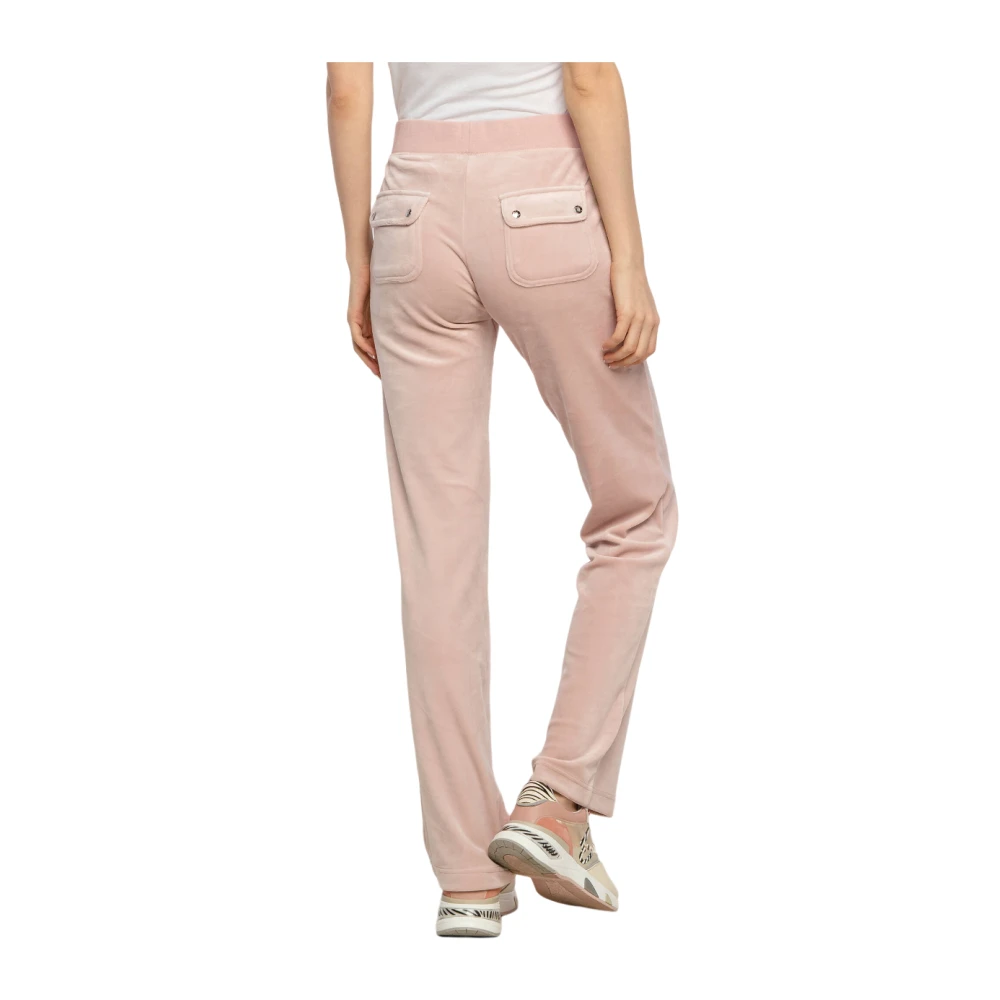 Juicy Couture Rose Dust Veloursweatpants Pink Dames