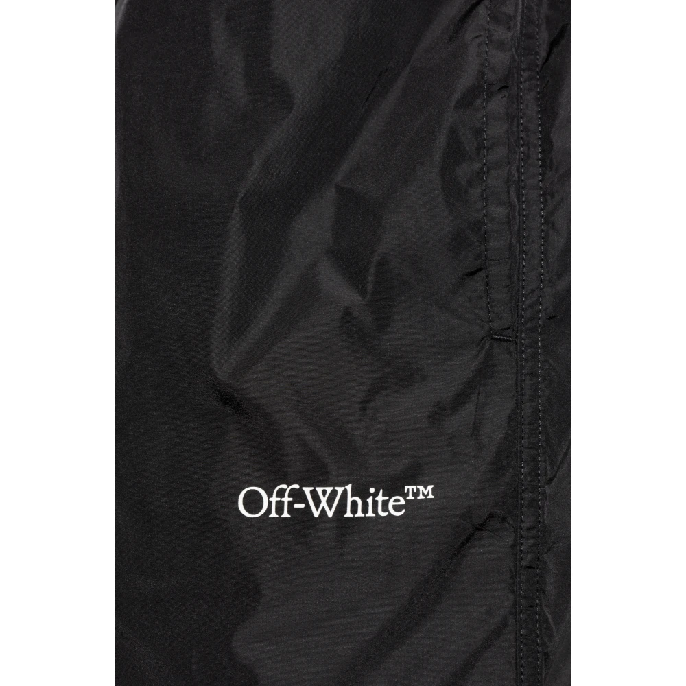 Off White Zwembroek Black Heren