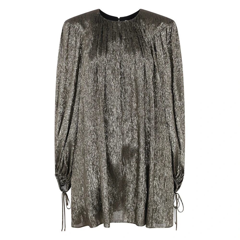 Chloé Zwart Goud Blouse Brown Dames