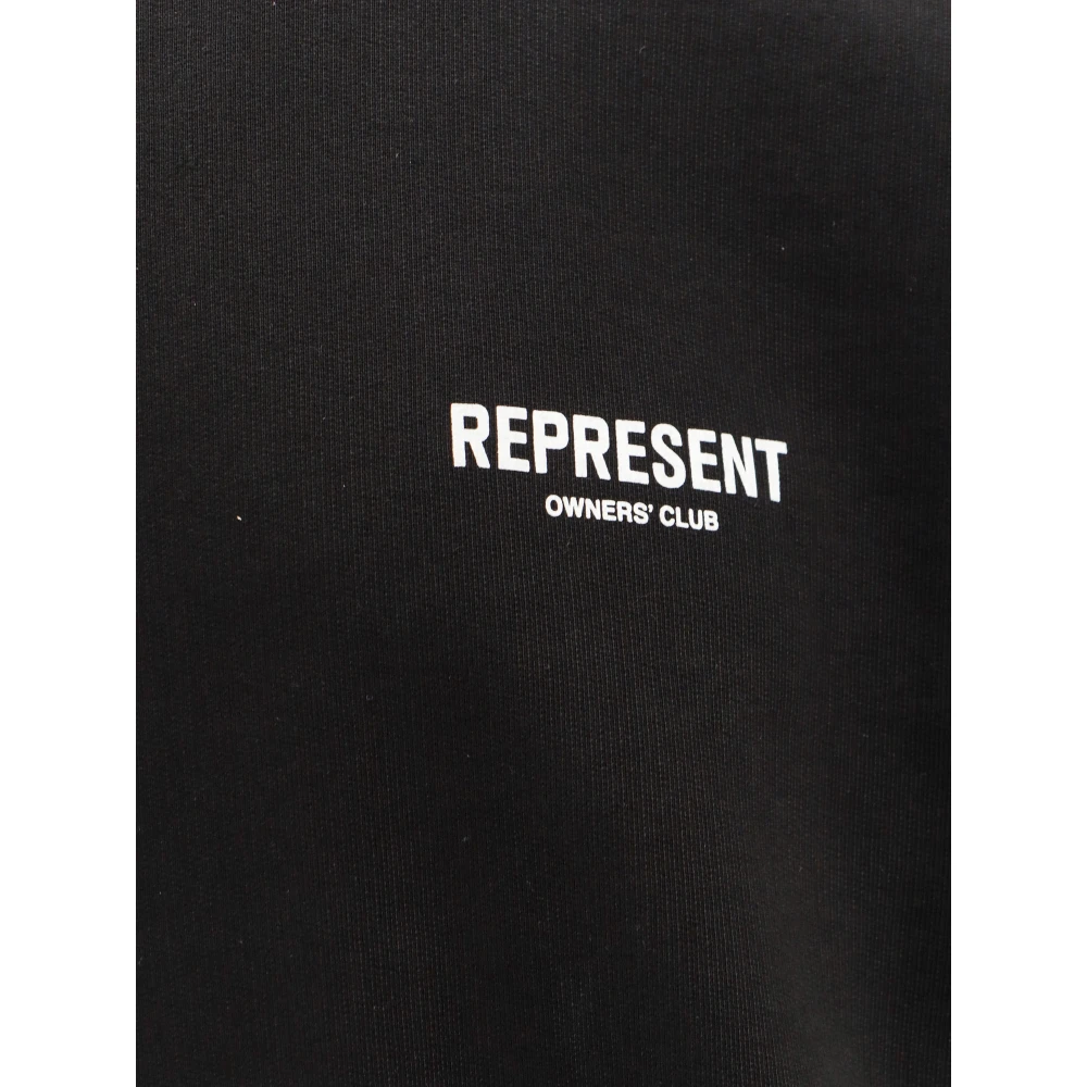 Represent Owners Club Katoenen Sweatshirt Black Heren