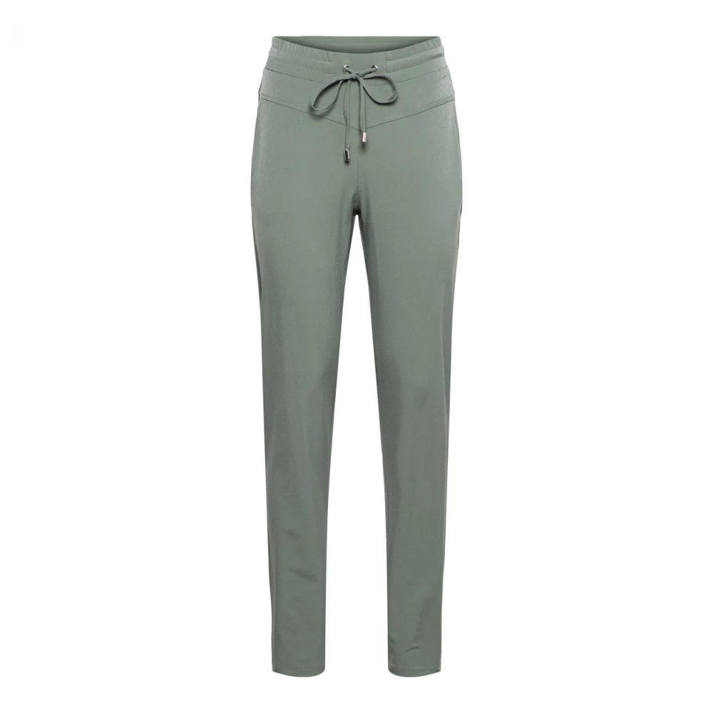 &Co Woman Smalle Broek Donkerblauw Green Dames