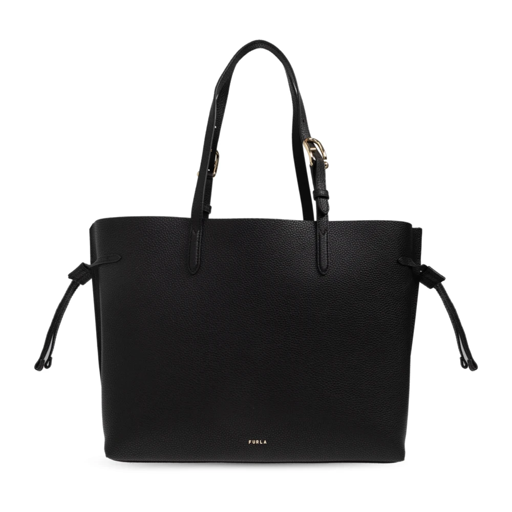 Furla Damen Schwarz Ava Große Shopper-Tasche