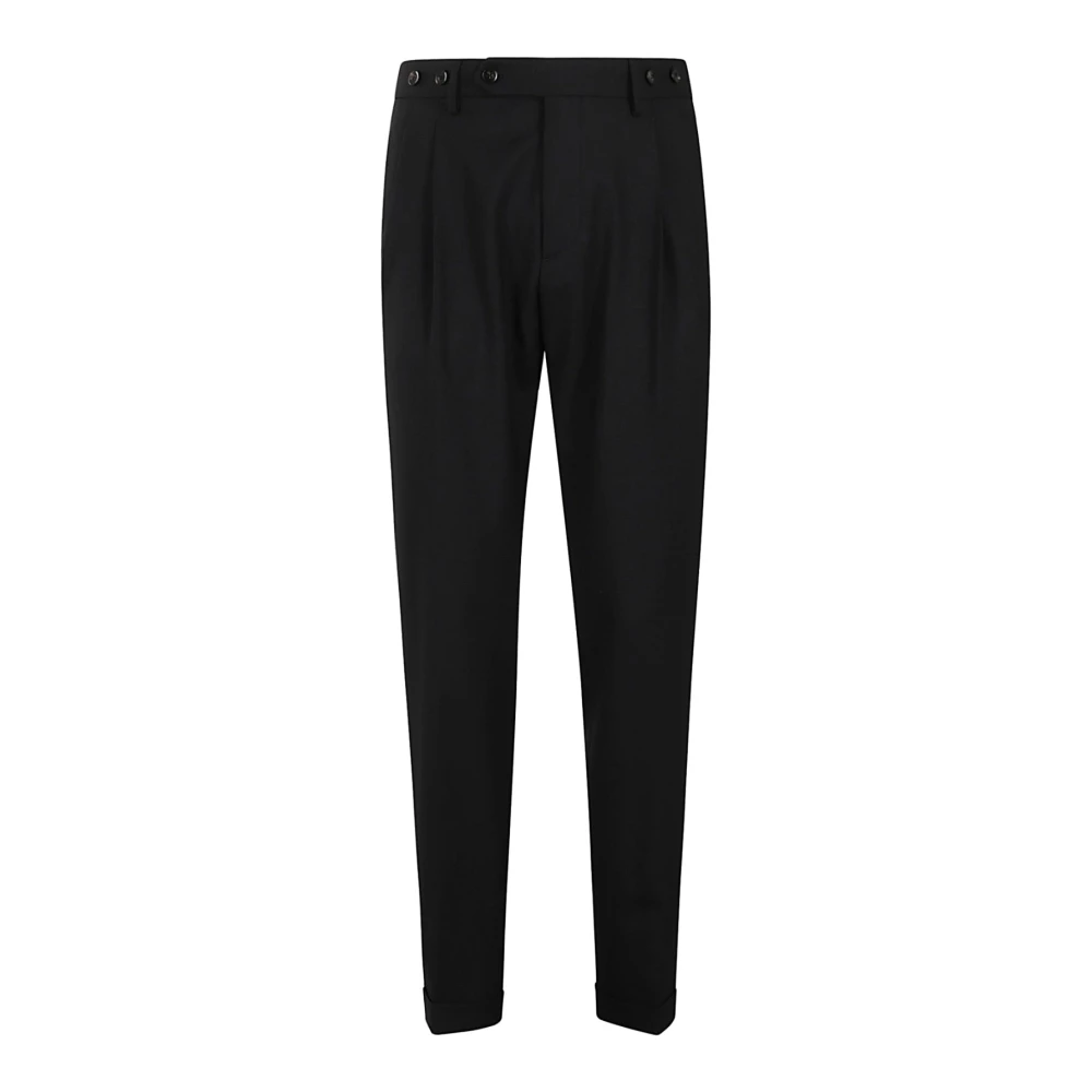 Berwich Zwarte Broek 100% samenstelling Bn7000X Black Heren